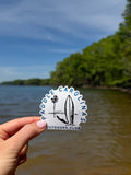 Salt Air Paddle Carolinas Sticker